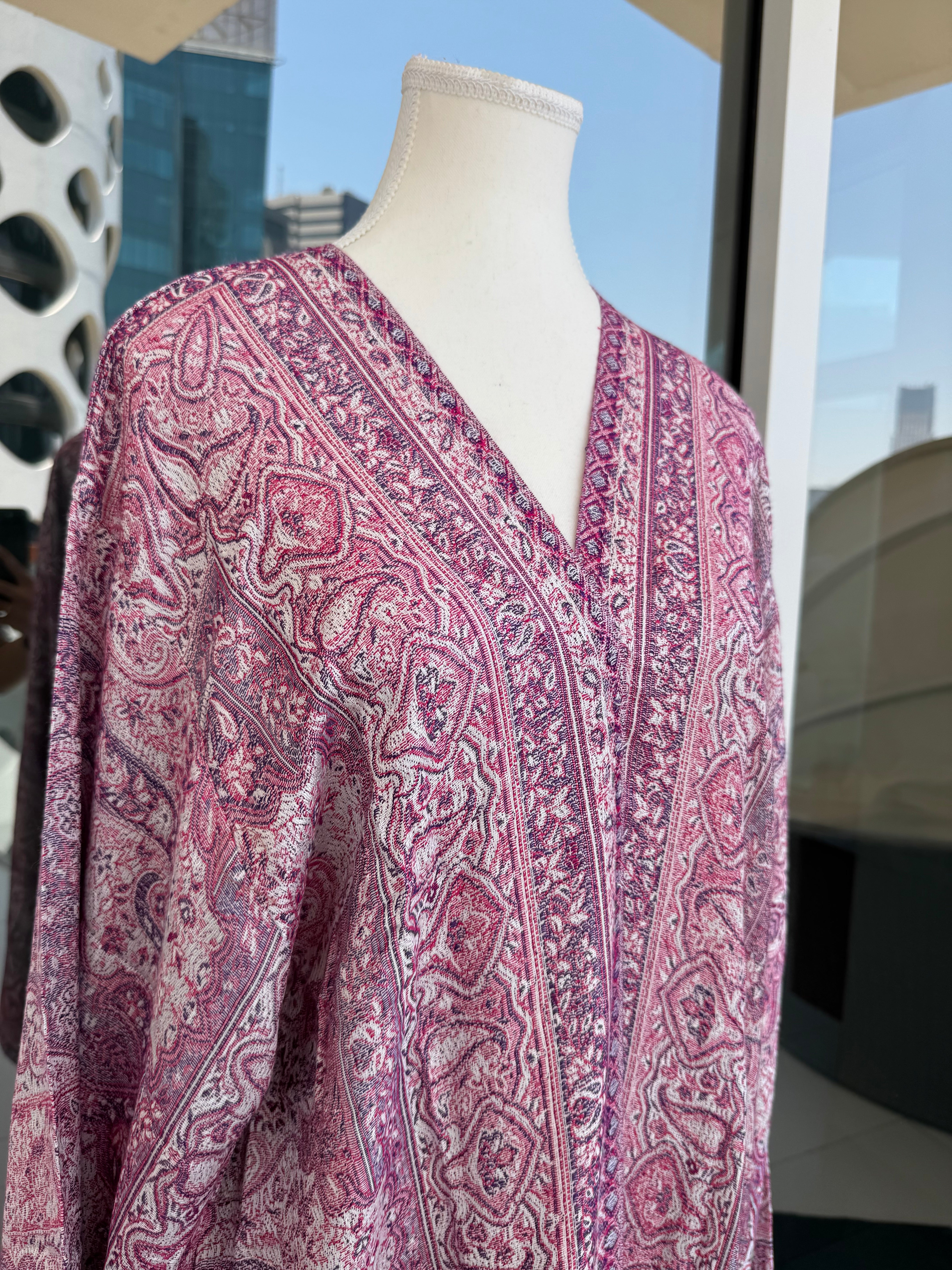 Pashmina Full Length 5 (Dark Pink)