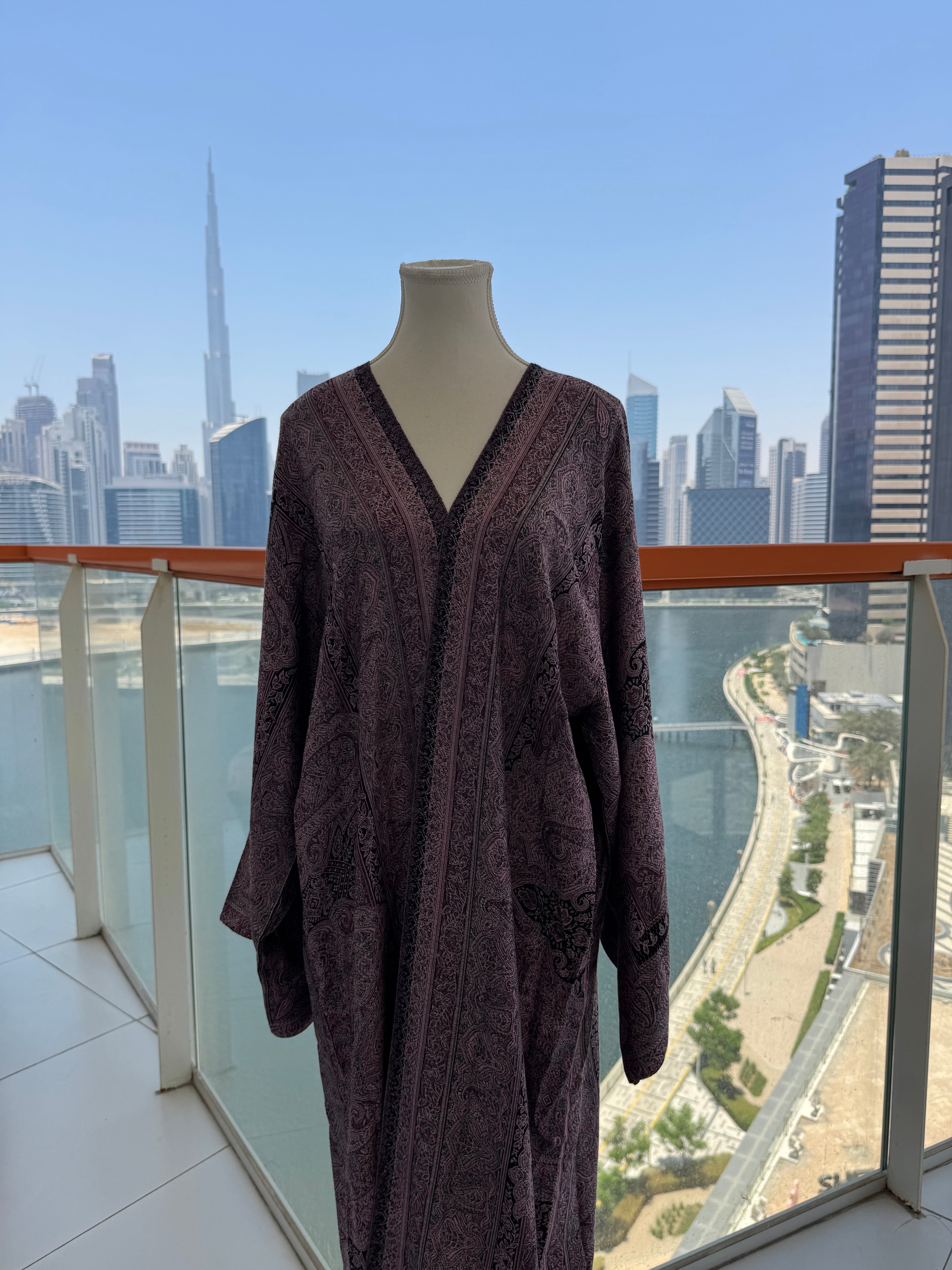 Pashmina Full Length 6 (Dark Purple)