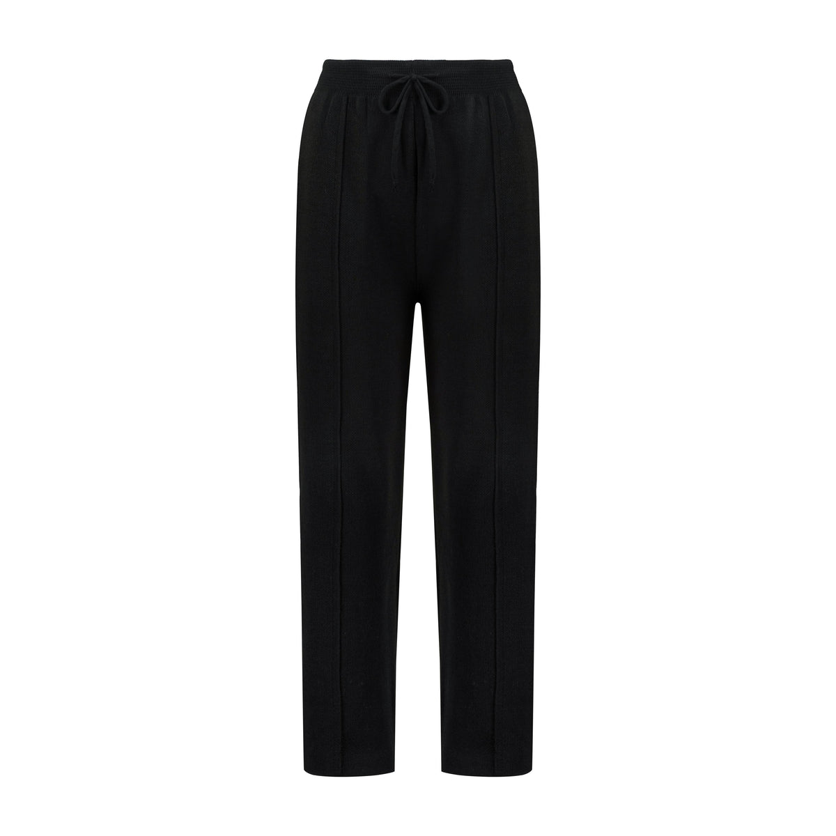Cosy Knit Trousers Black