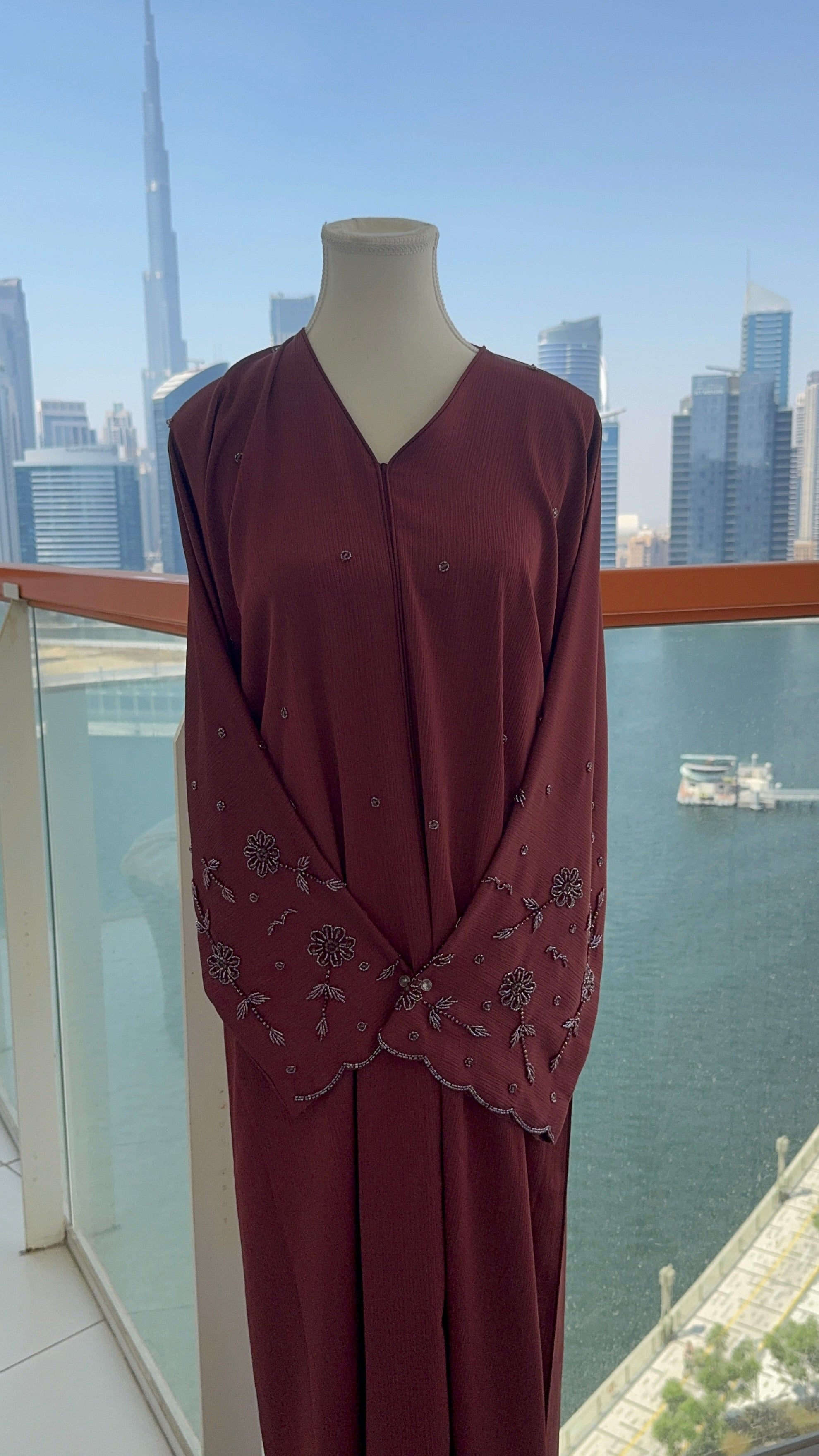 deep red