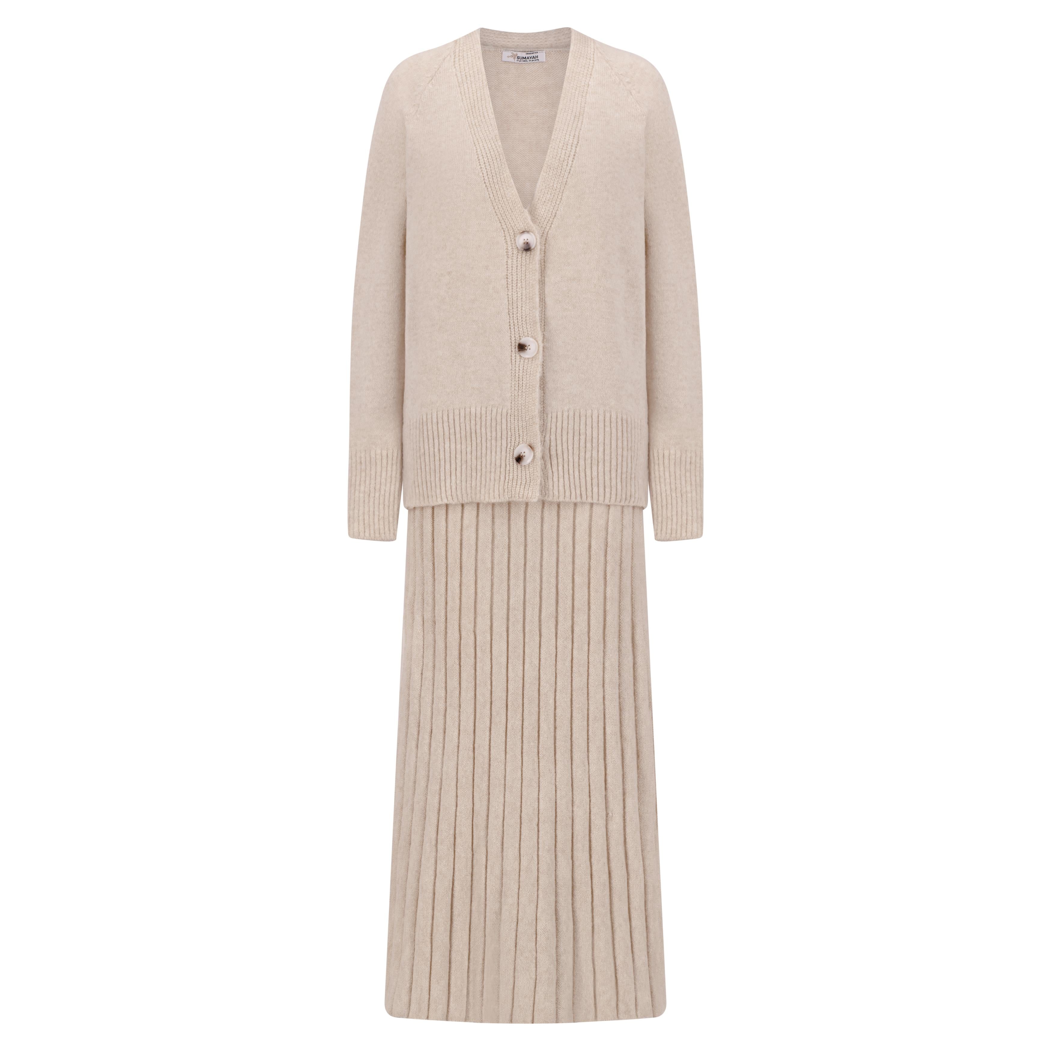 AMELIE - Cardigan & Skirt Set