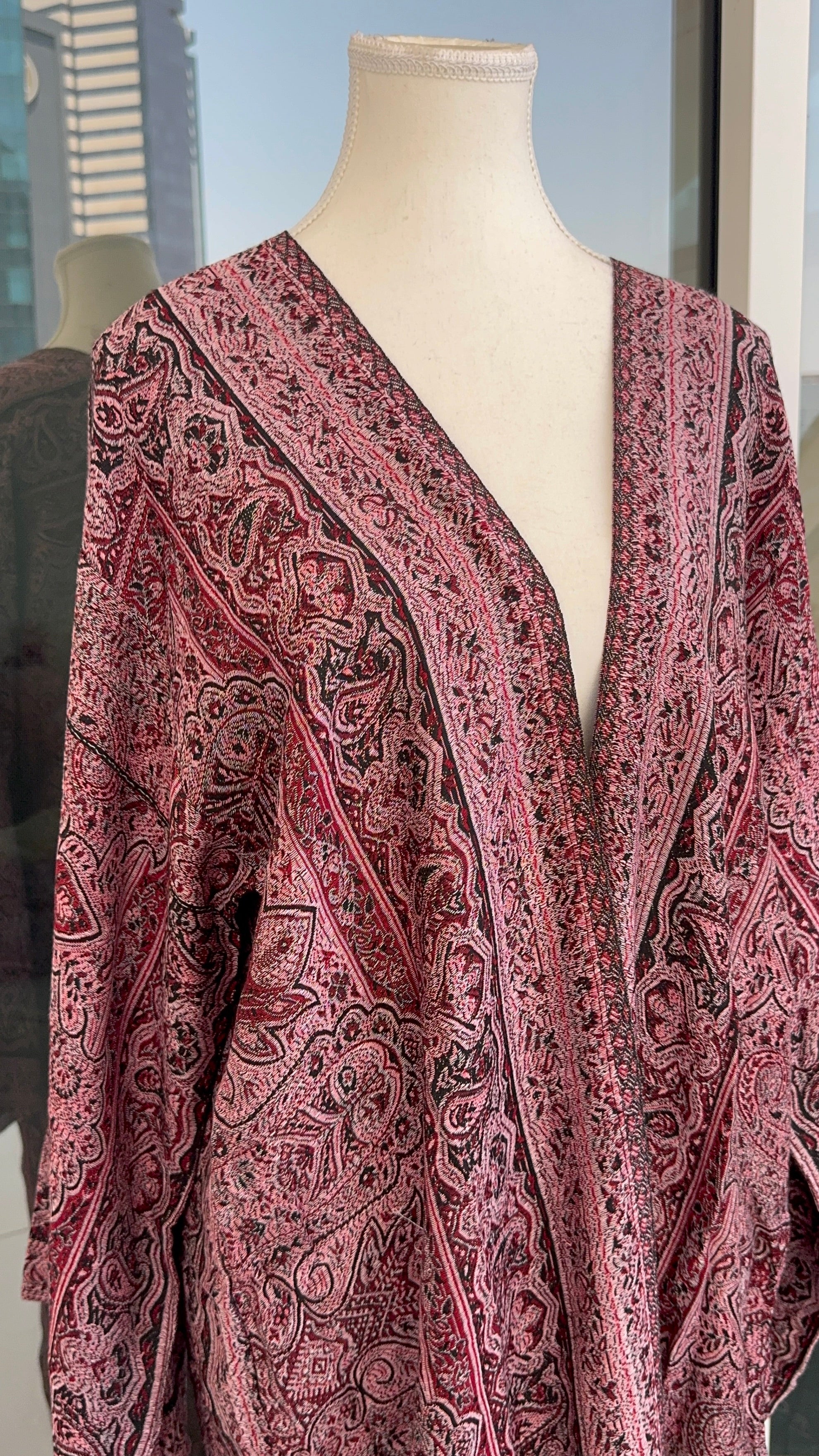 Pashmina Full Length 8 (Dark Pink)
